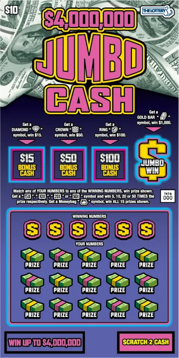 $4,000,000 Jumbo Cash
