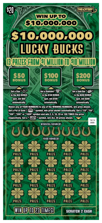 $10,000,000 Lucky Bucks
