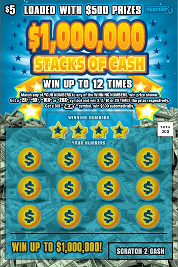 $1,000,000 Stacks of Cash
