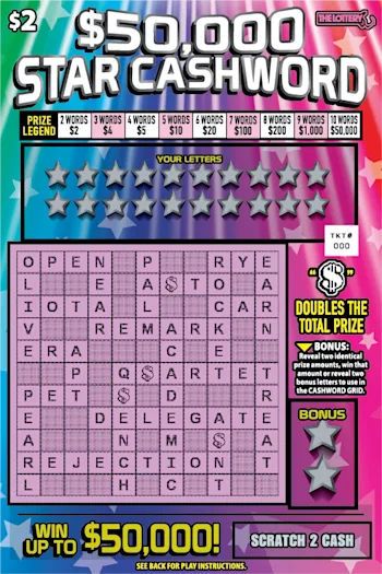 $50,000 Star Cashword (#471)