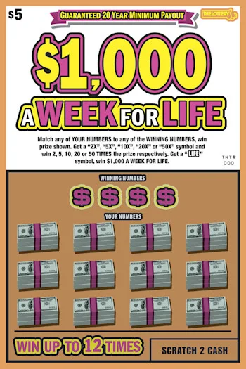 $1,000 A Week for Life