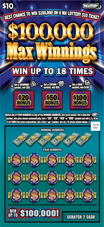 $100,000 Max Winnings
