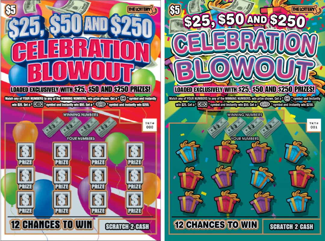 $25, $50 and $250 Celebration Blowout (#520)