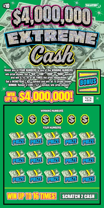 $4,000,000 Extreme Cash