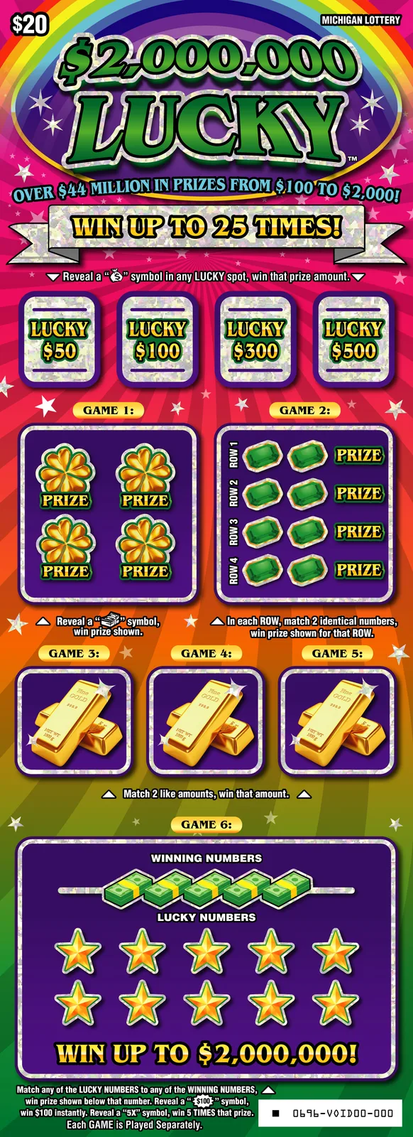 $2,000,000 Lucky