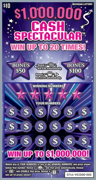 $1,000,000 Cash Spectacular