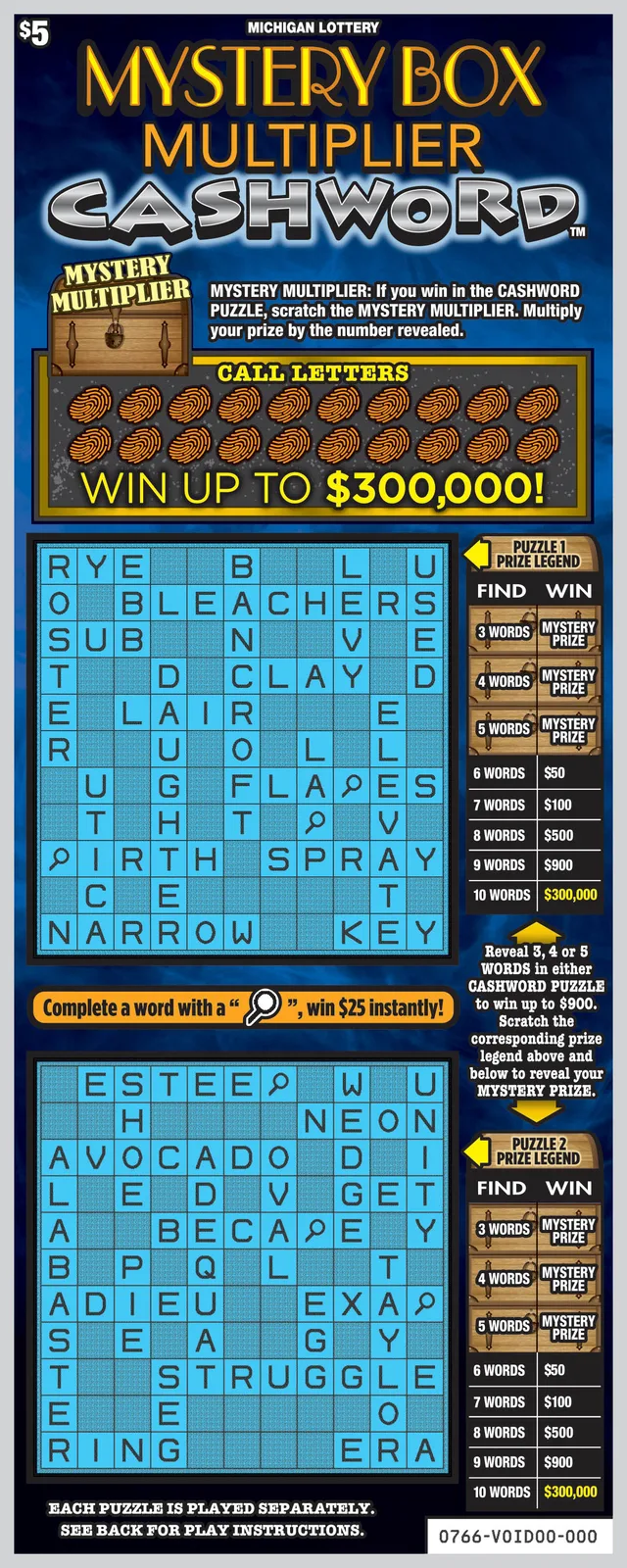 Mystery Box Multiplier Cashword