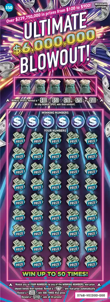 Ultimate $6,000,000 Blowout!