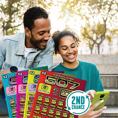 AREA CODE CASH Minnesota scratch-off ticket