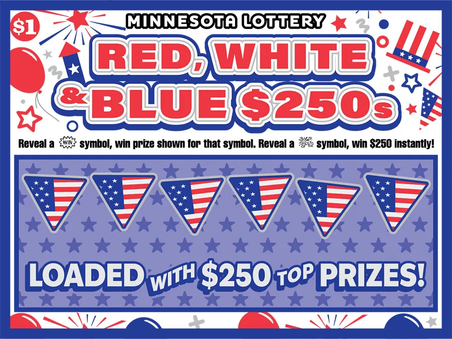 RED, WHITE & BLUE $250s