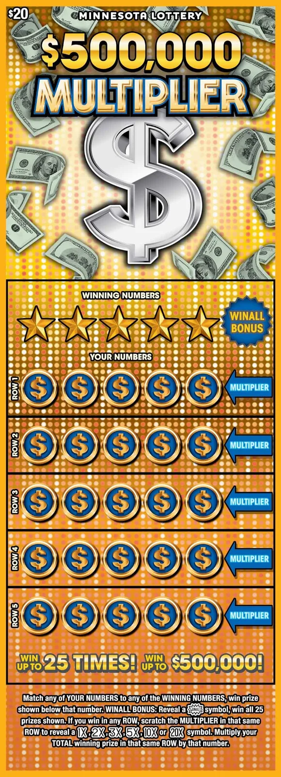 $500,000 MULTIPLIER