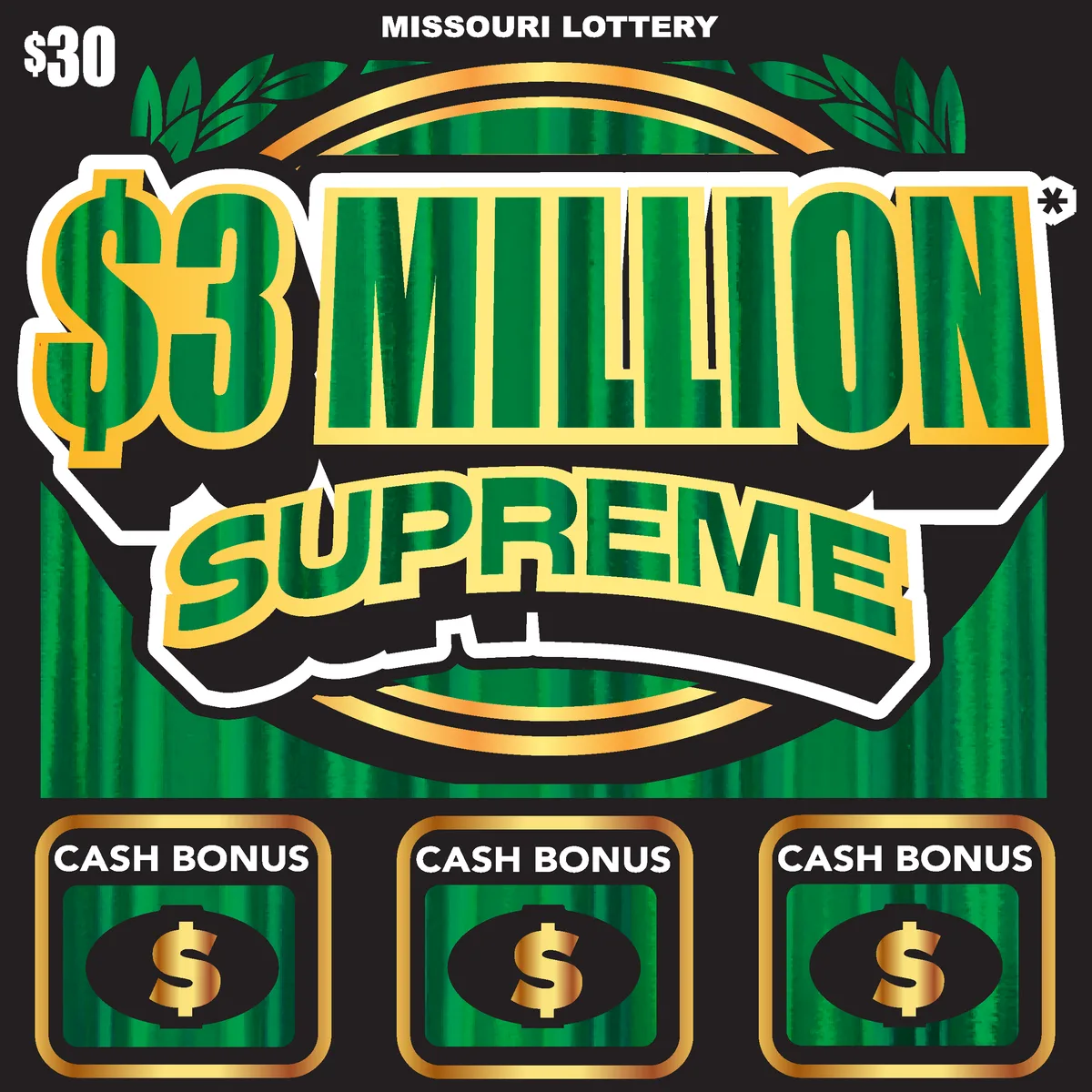 $3 MILLION* SUPREME