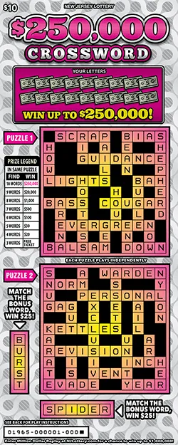 $250,000 Crossword (#1965)