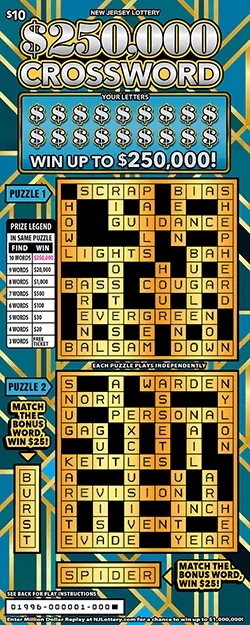 $250,000 Crossword (#1996)