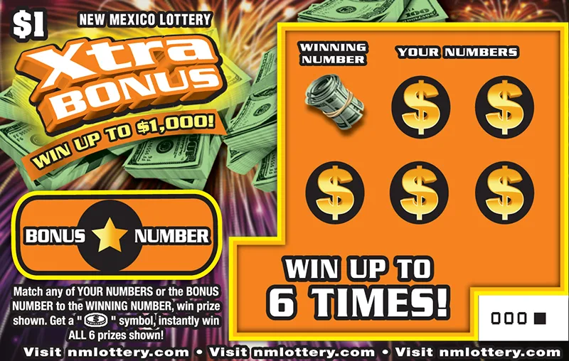 Xtra Bonus New Mexico scratch-off ticket