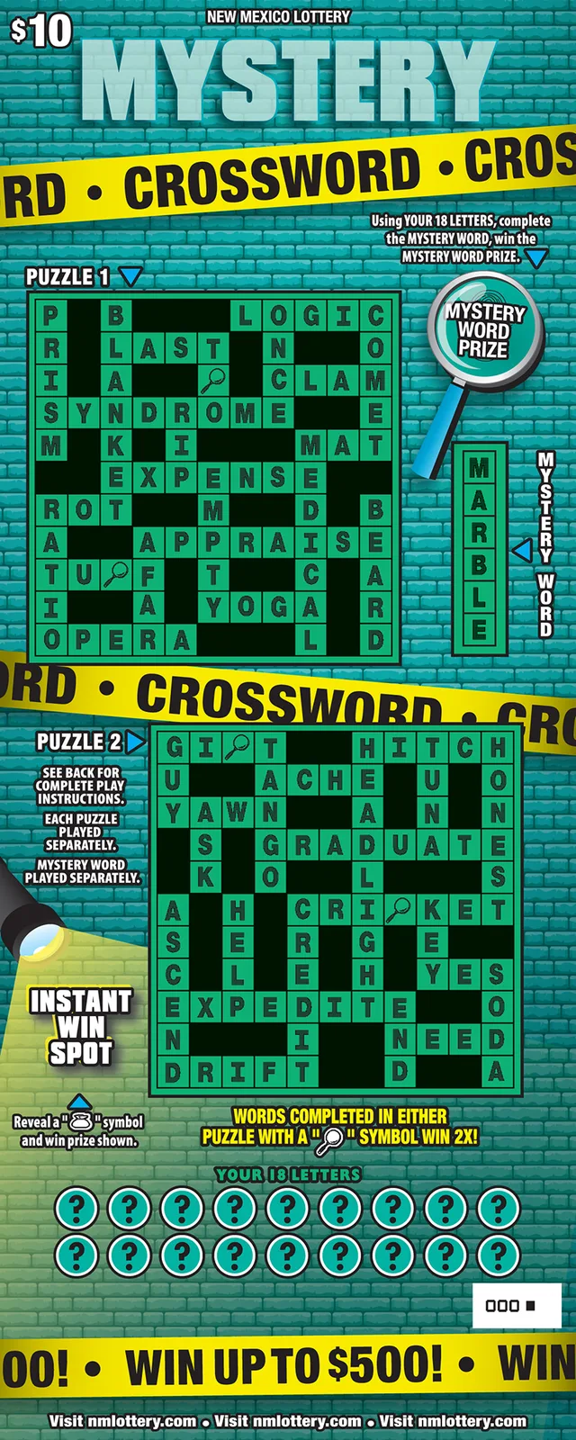 MYSTERY CROSSWORD