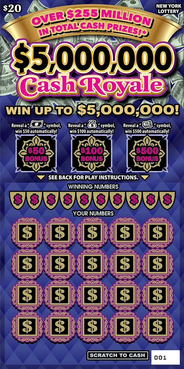 $5,000,000 CASH ROYALE