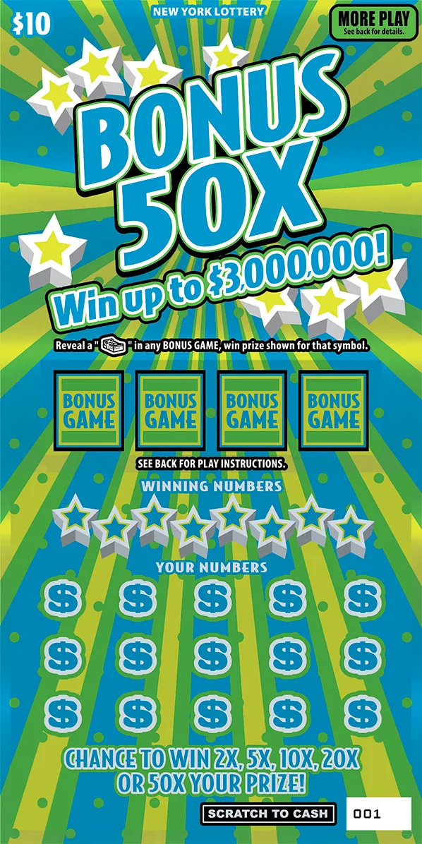 BONUS 50X