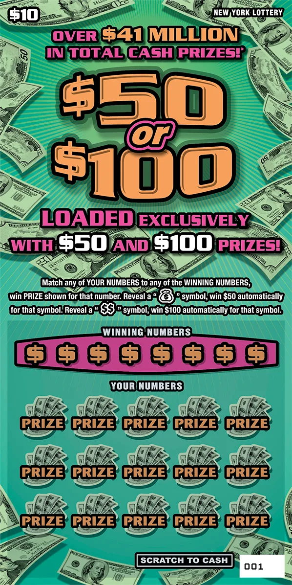 $50 OR $100