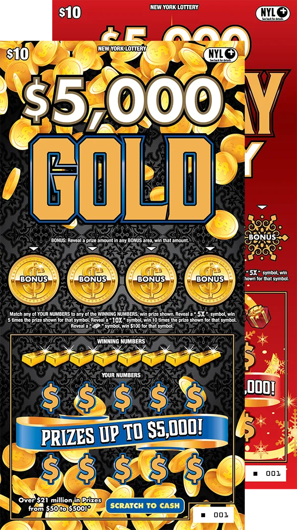 $5,000 HOLIDAY FRENZY/$5,000 GOLD