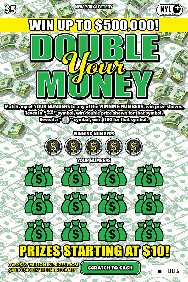 DOUBLE YOUR MONEY