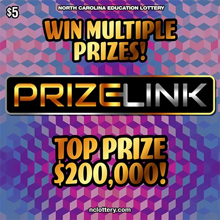 Prize Link Connect North Carolina scratch-off ticket