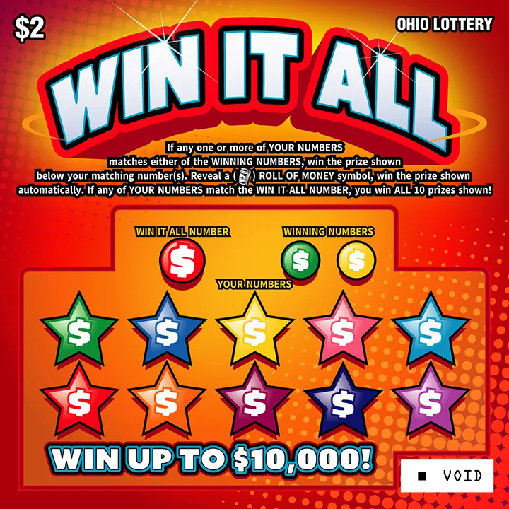 Win It All Ohio scratch-off ticket