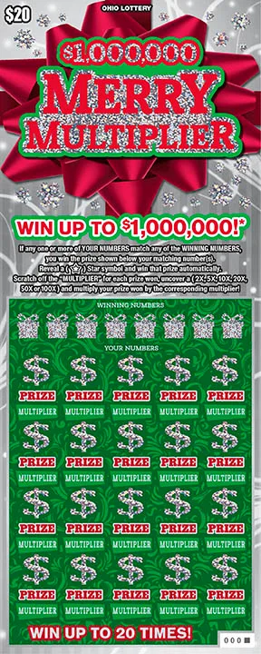 $1,000,000 Merry Multiplier