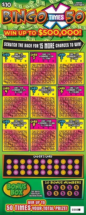 Bingo 50X