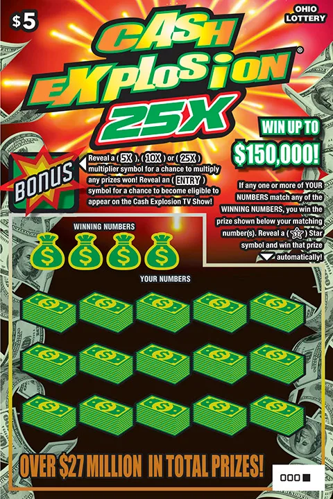 Cash Explosion 25X (#891)