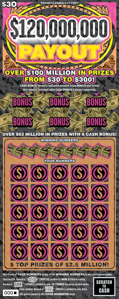 $120,000,000 Payout