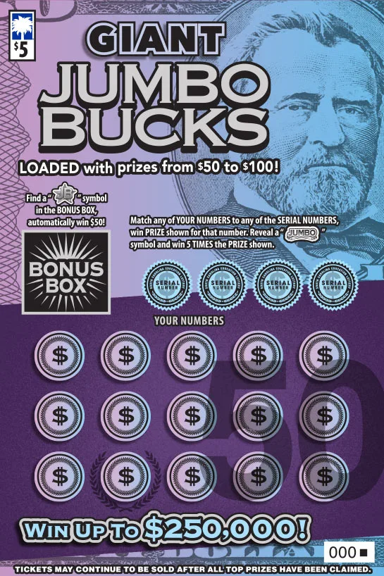 Giant Jumbo Bucks