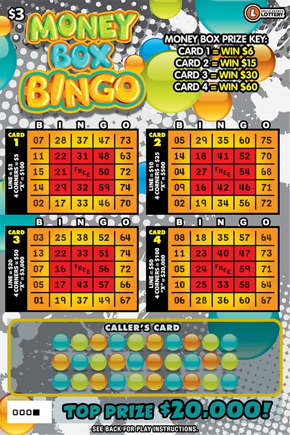 Money Box Bingo