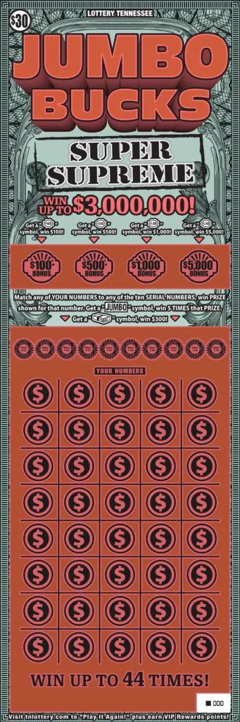Jumbo Bucks Super Supreme