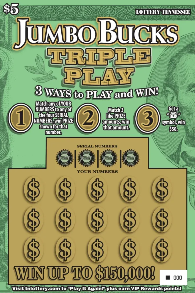 Jumbo Bucks Triple Play