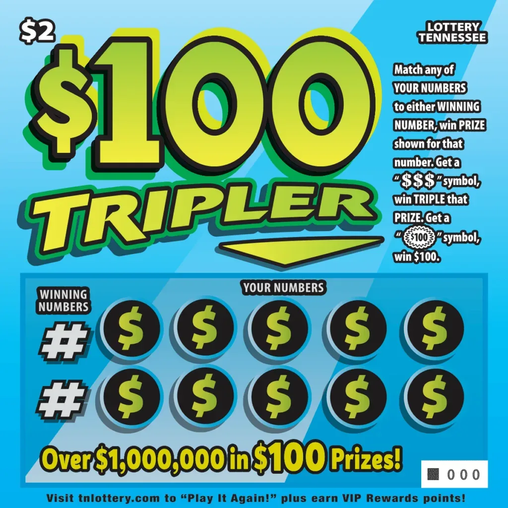 $100 Tripler