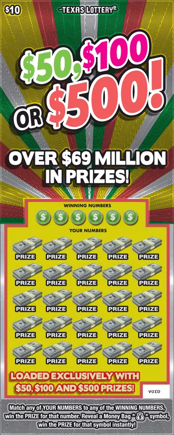 $50, $100 OR $500! (#2637)