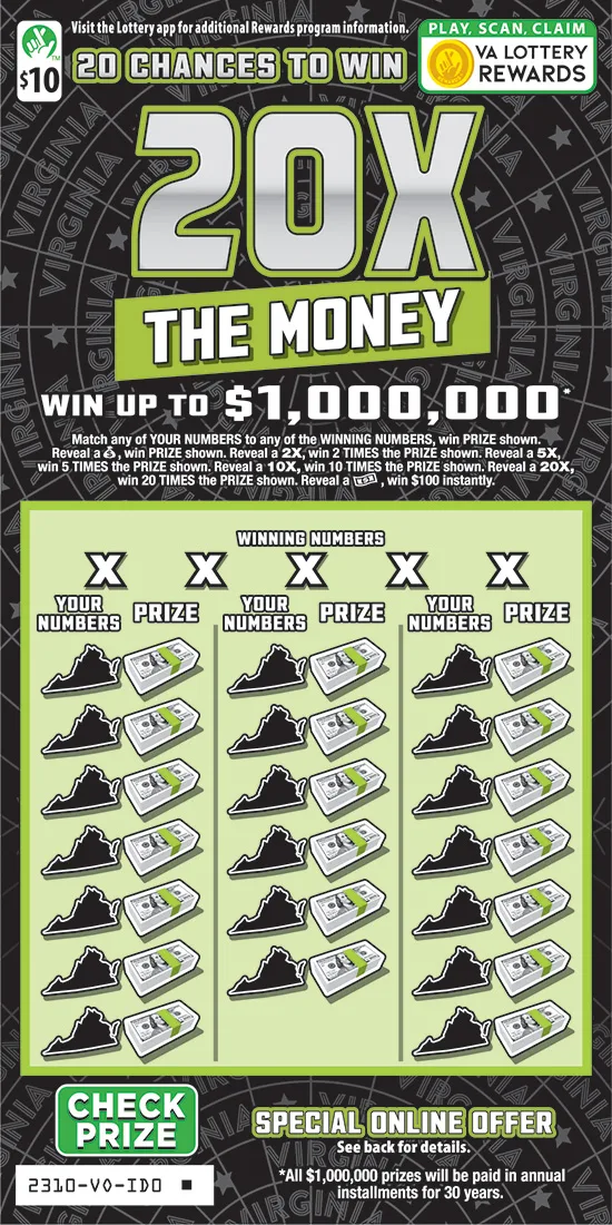 20X The Money (#2310)