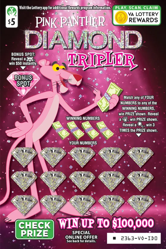 PINK PANTHER DIAMOND TRIPLER