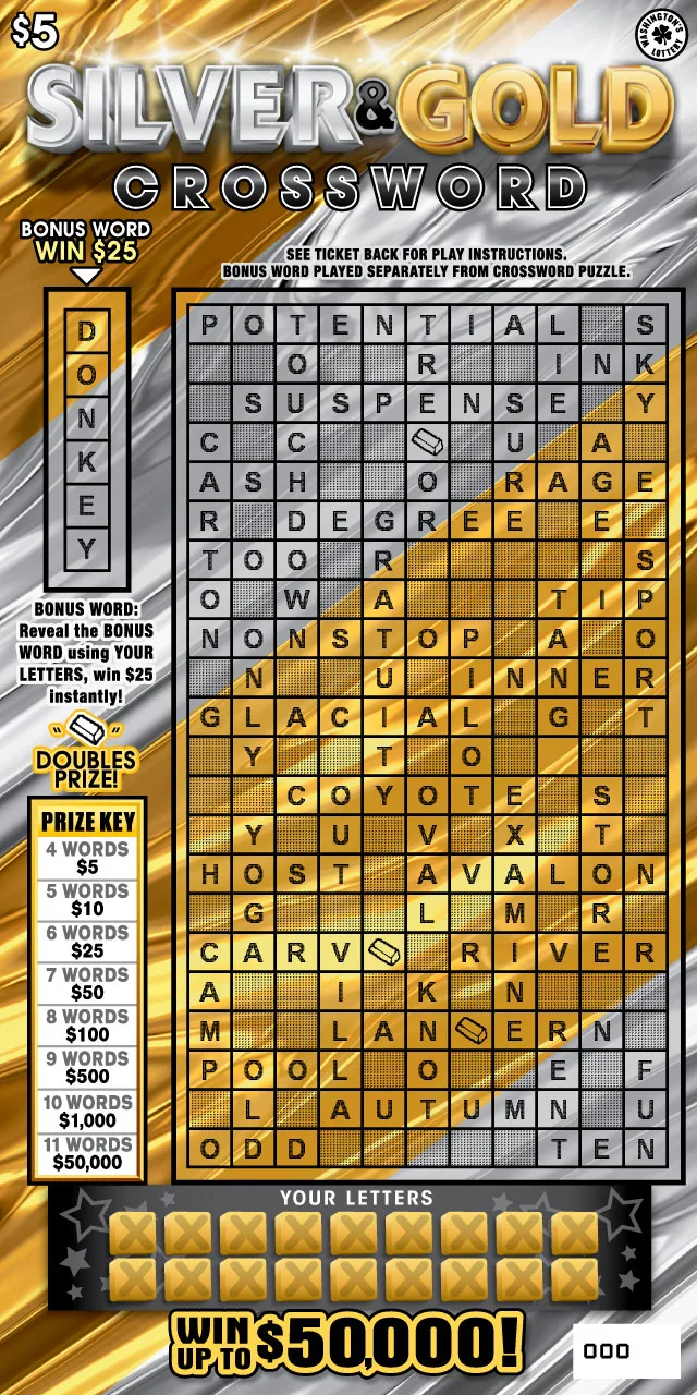 SILVER & GOLD CROSSWORD
