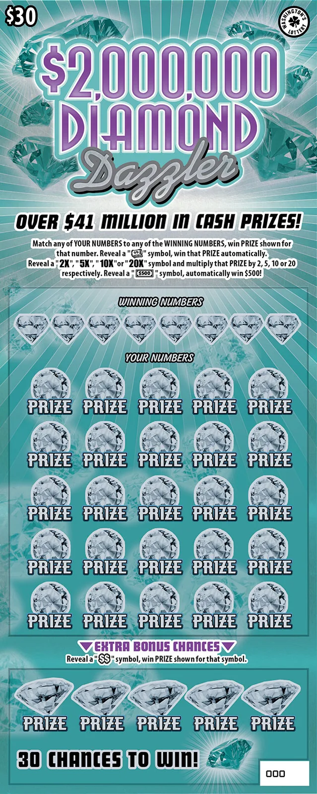 $2,000,000 DIAMOND Dazzler