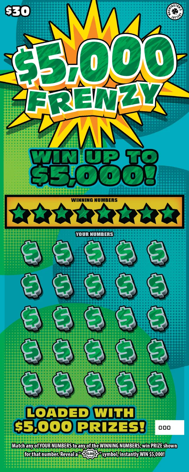 $5,000 FRENZY