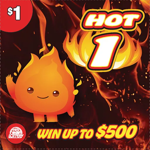 THREE - LAMA - BUG - HOT West Virginia scratch-off ticket