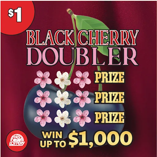 SPIN-LUCKY-CHERRIES-HAND West Virginia scratch-off ticket