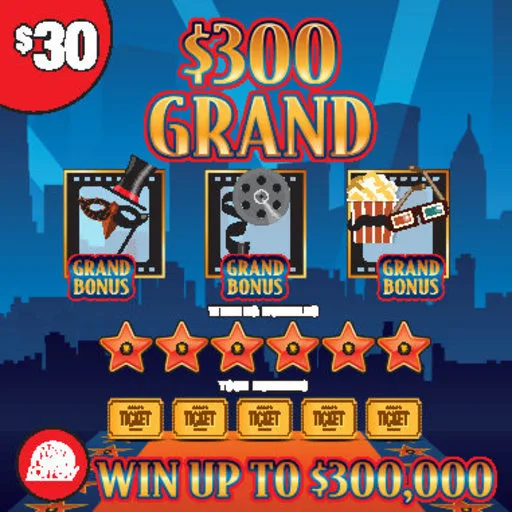 $$300 GRAND West Virginia scratch-off ticket