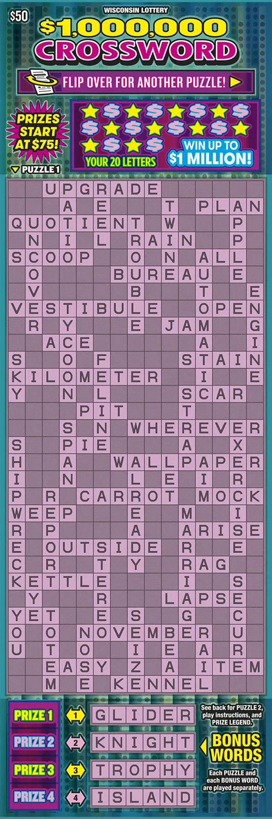$1,000,000 CROSSWORD