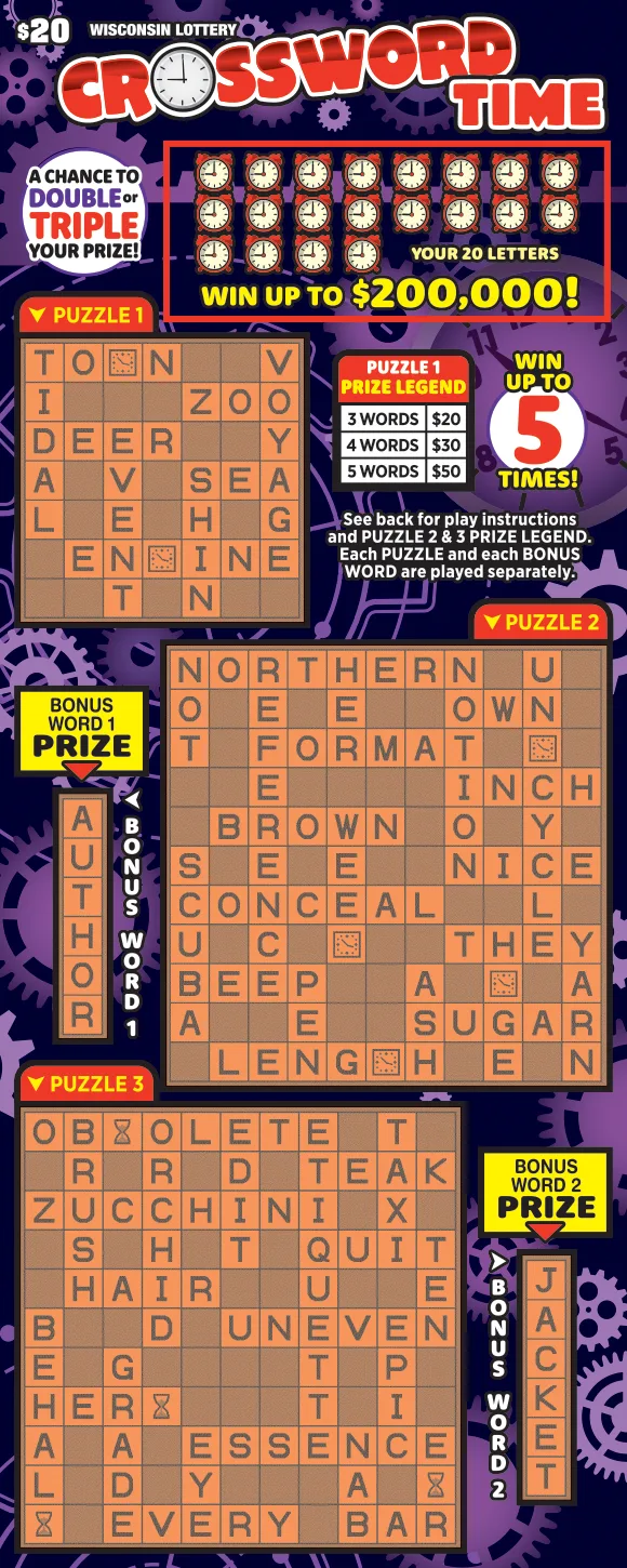 CROSSWORD TIME