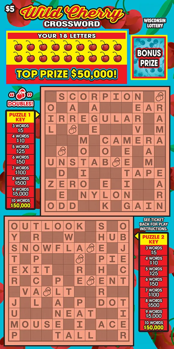 WILD CHERRY CROSSWORD