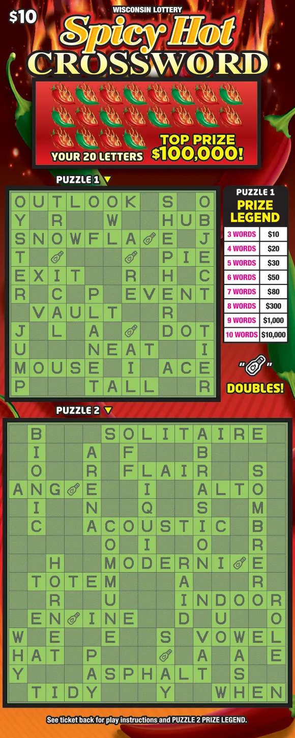 SPICY HOT CROSSWORD