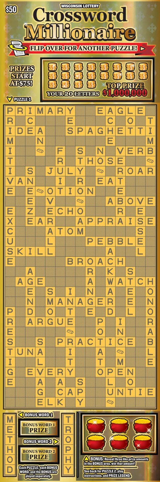 CROSSWORD MILLIONAIRE
